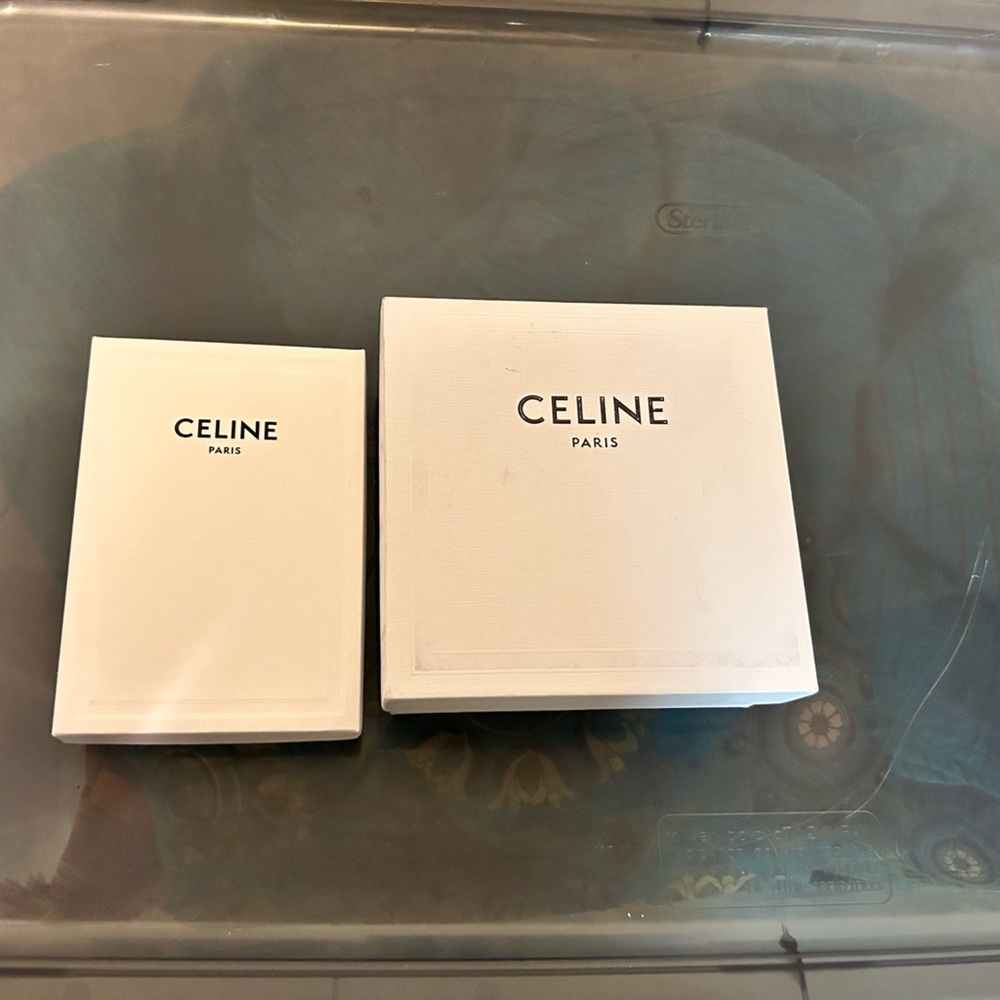 Two Céline boxes